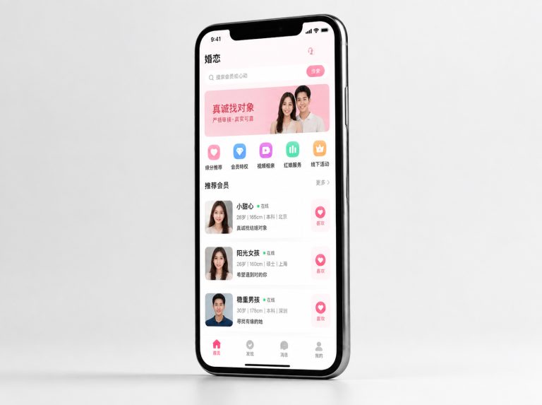 婚恋APP与手机H5网站